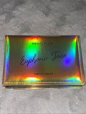 Profusion Euphoric Face Complete Face Kit - Holographic Gold Case